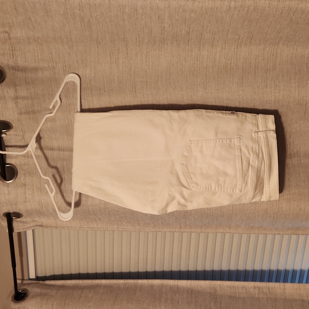 Loft Skinny White Jeans